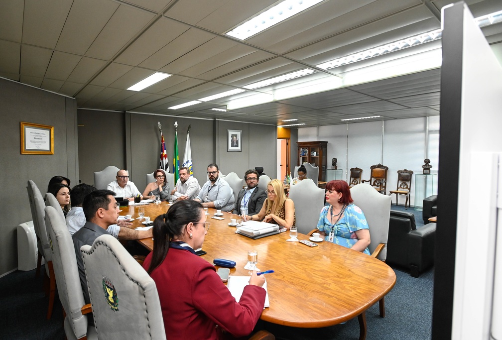 Rogério Capela Secretários municipais participaram da reunião