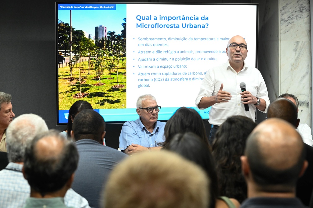 Rogério Capela Prefeito destacou que cidade vai aumentar capacidade de combater ilhas de calor