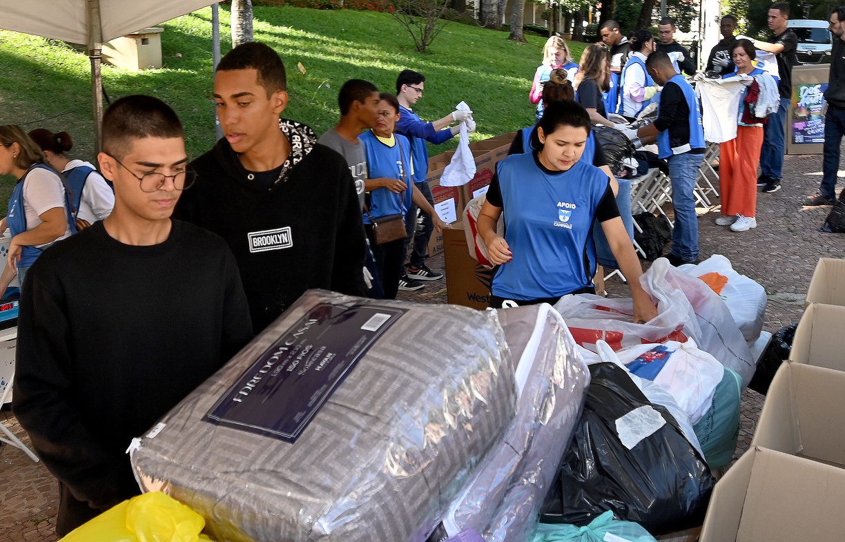 Peças doadas devem ser entregues limpas, organizadas e em boas condições de uso