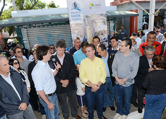 Vice-prefeito salientou envolvimento de várias secretarias