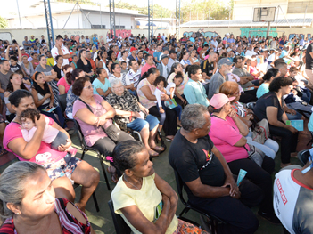 Encontro reuniu cerca de 800 moradores da região do Campo Belo