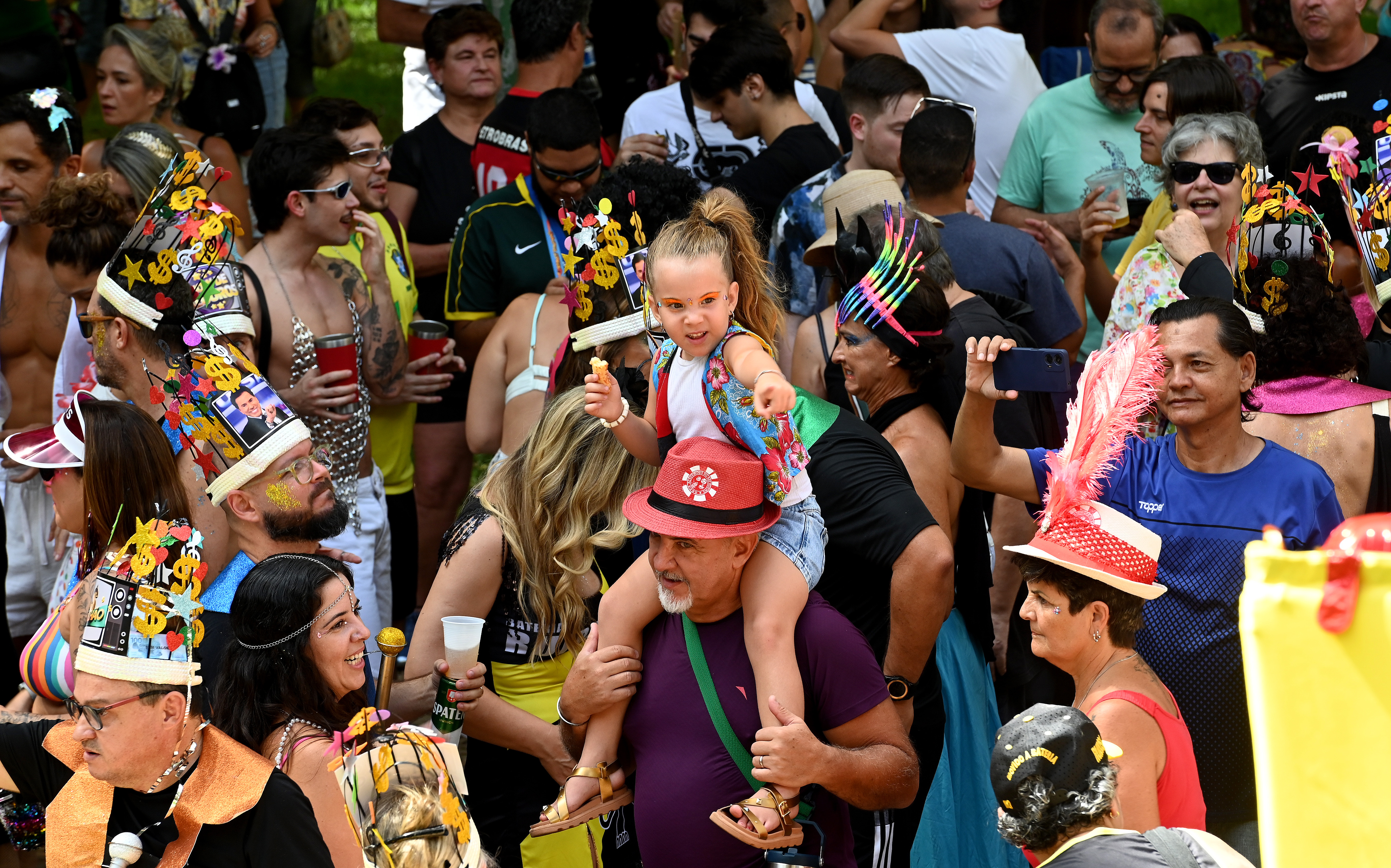 Bloco do Cordão da Ruidosa no Pré-Carnaval em Campinas 