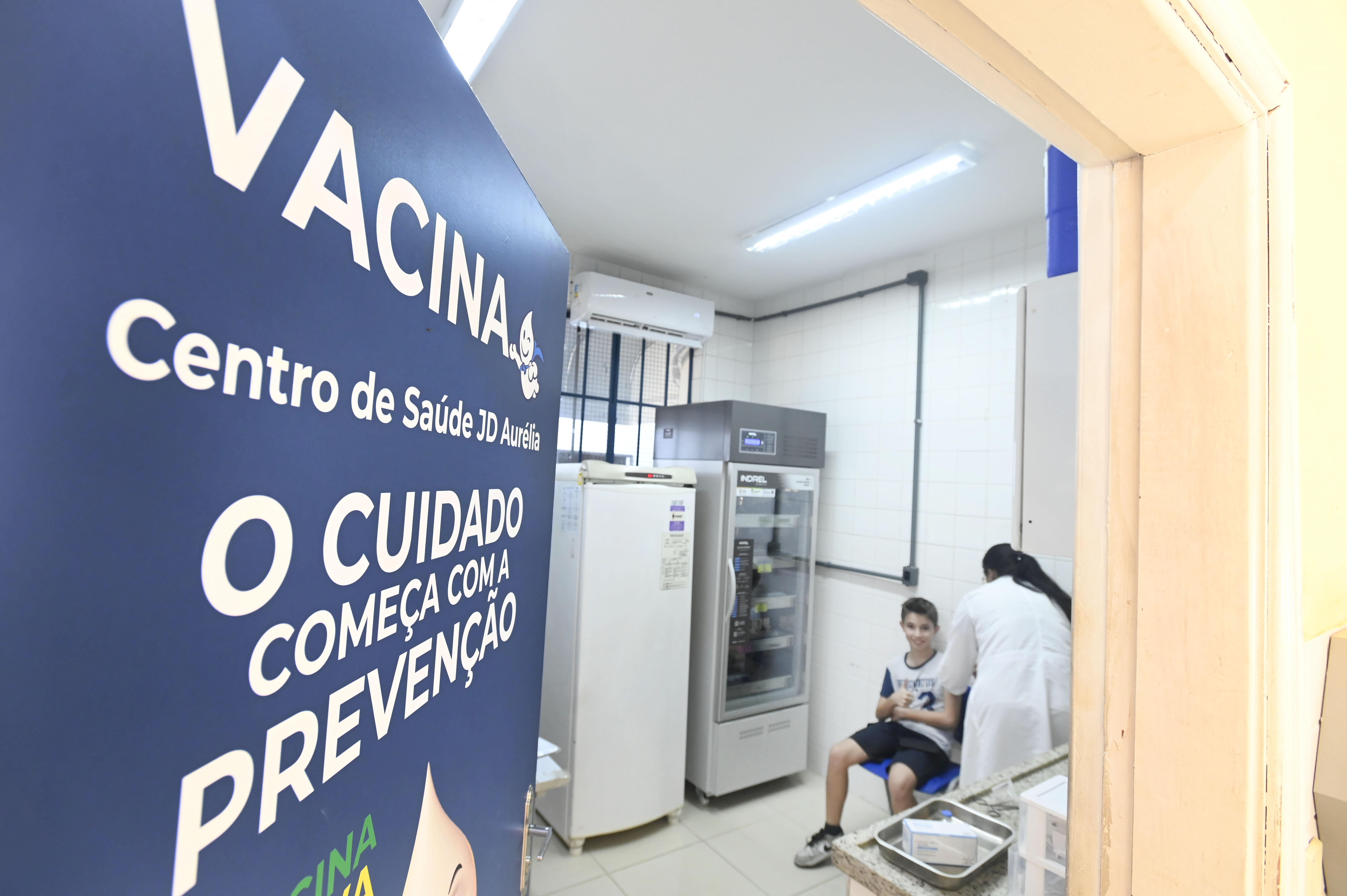 O Ministério da Saúde é responsável por fornecer as vacinas aos estados para distribuição aos municípios