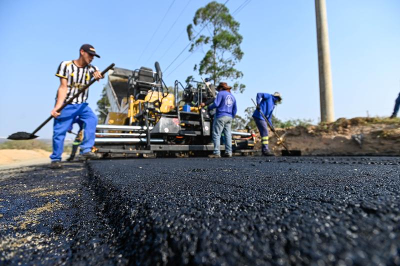 Estimativa é usar 660 toneladas de massa asfáltica