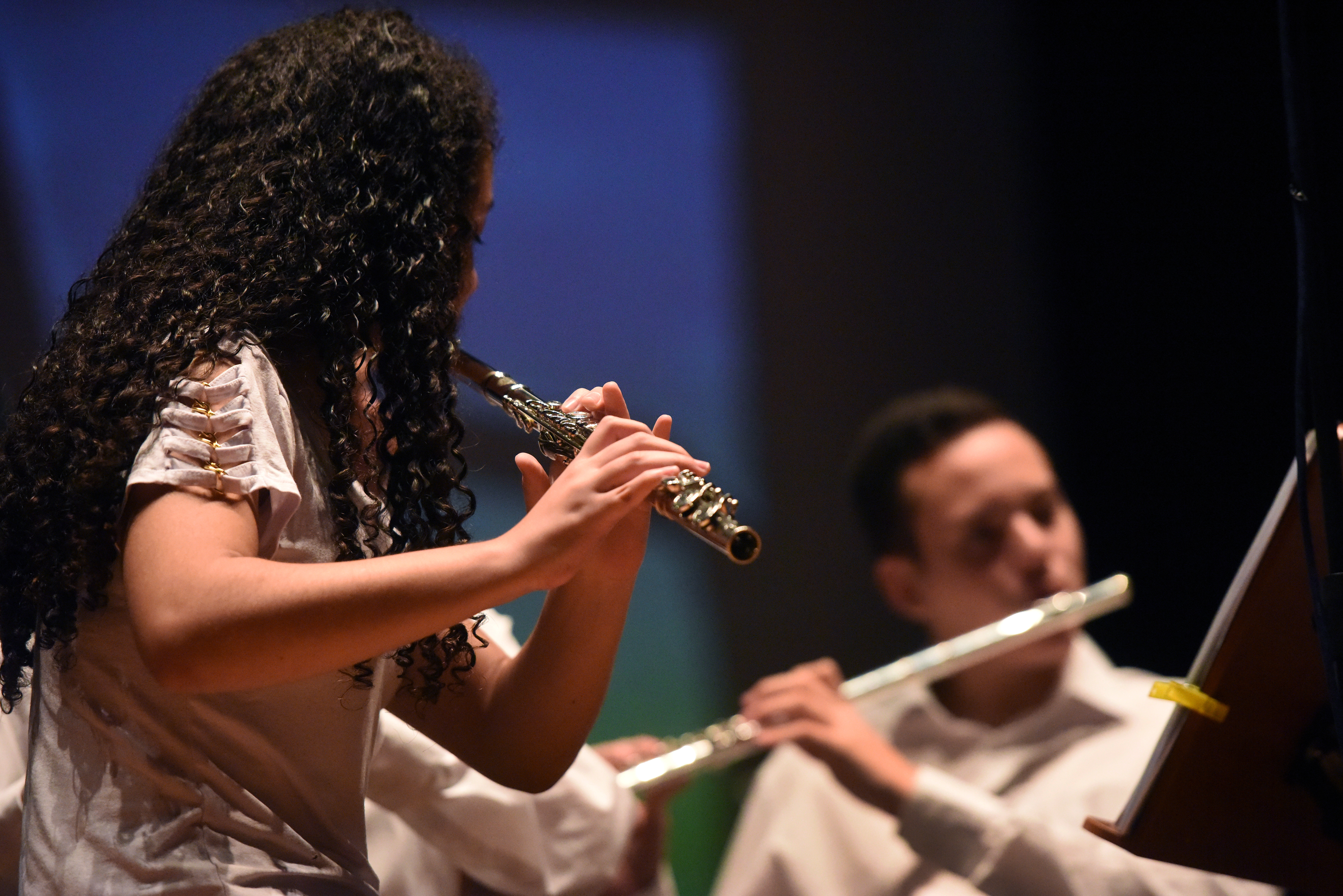 Carlos Bassan/PMC Parte musical do evento ficará por conta de 10 alunos do Primeira Nota que irão se apresentar com saxofone, trompete, trombone, flauta transversal e bateria