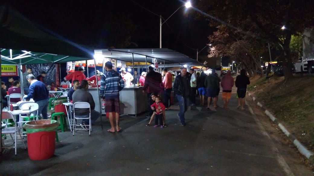 Feira livre noturna: suspensão por tempo indeterminado