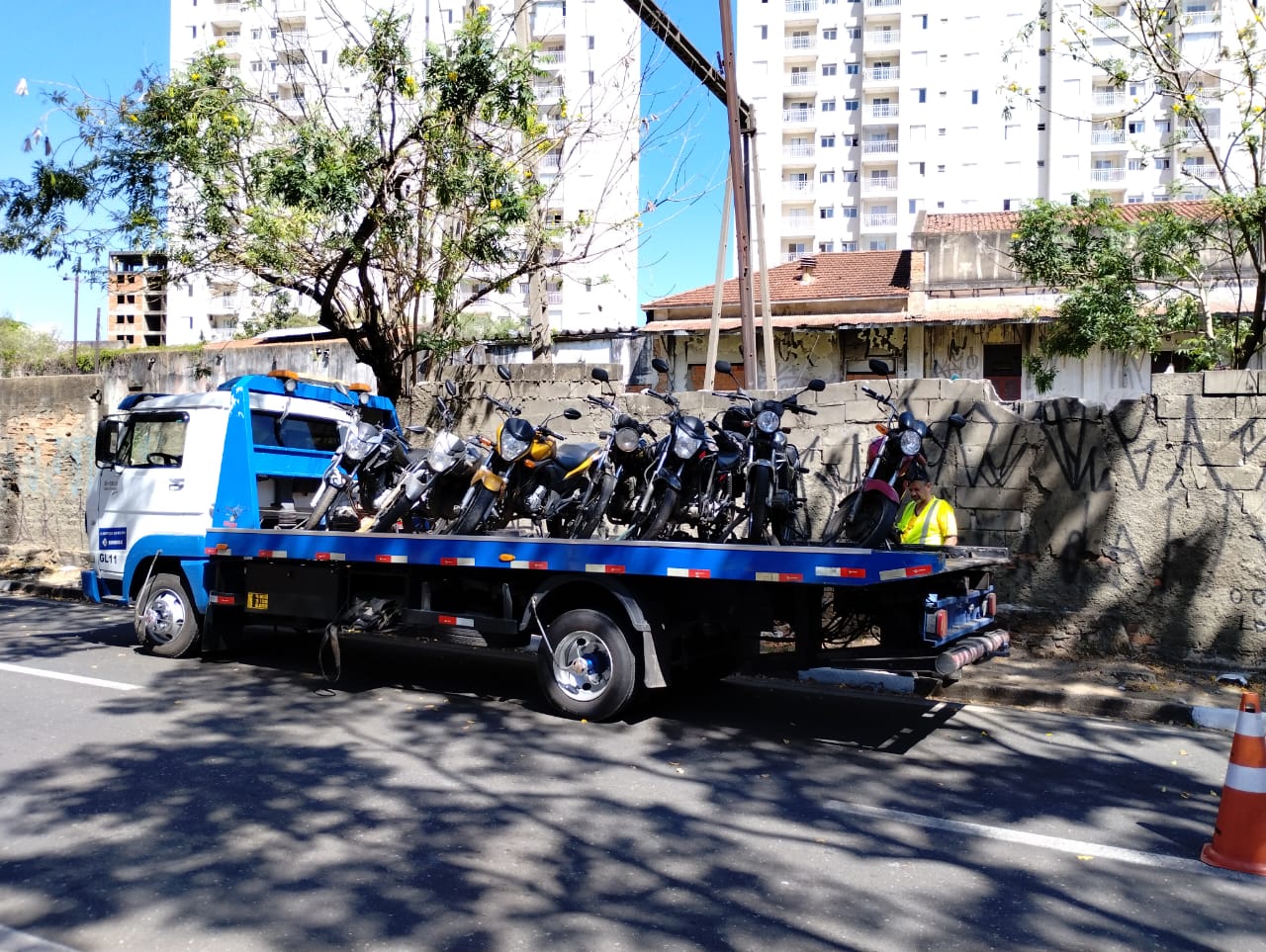 15 motocicletas foram recolhidas por irregularidades