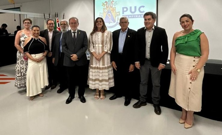 Representantes da Ceasa, PUC-Campinas e ISA prestigiaram a formatura