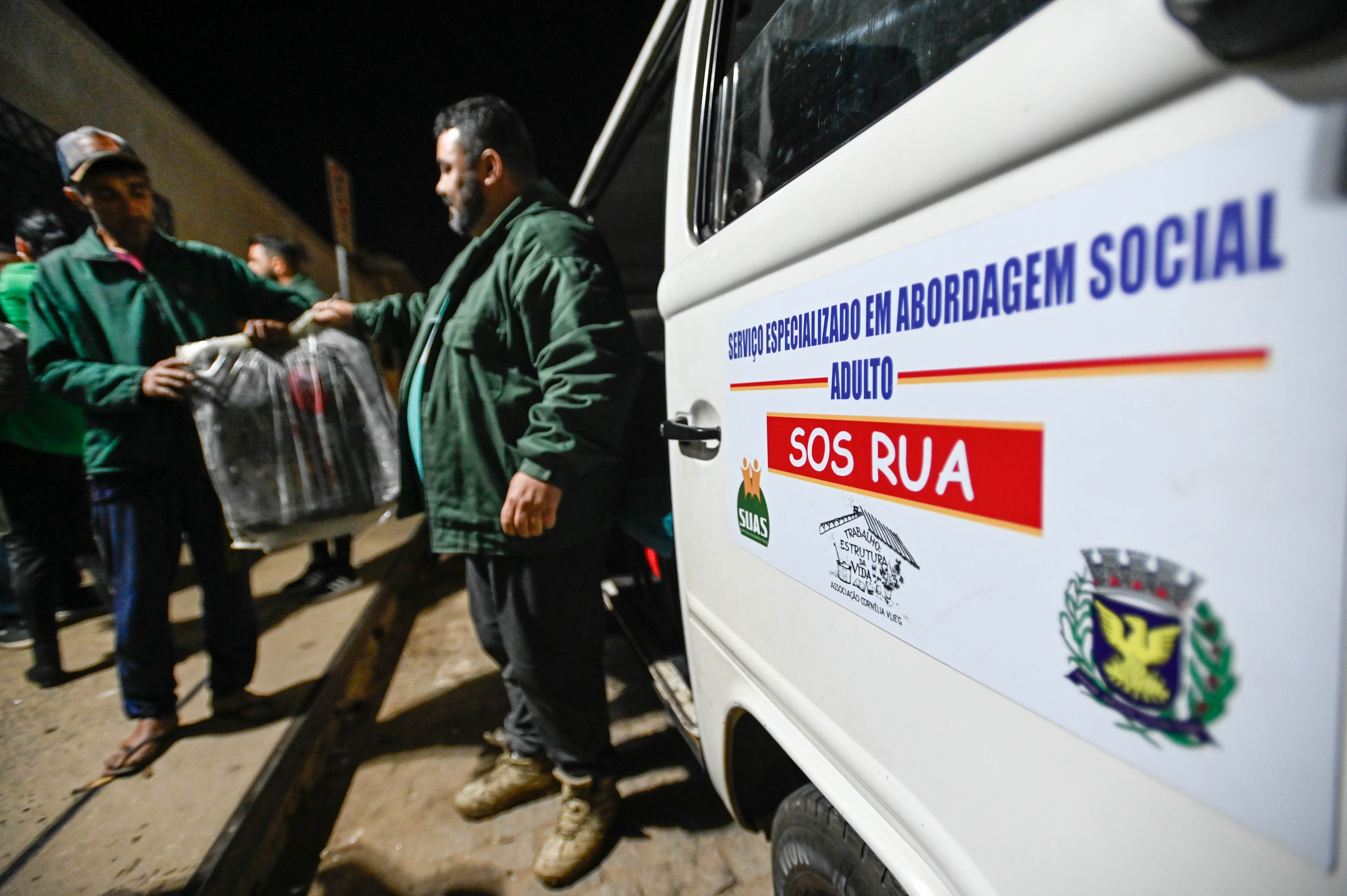 Ao todo, foram distribuídos 1.038 cobertores entre os dias 18 e 24 de agosto