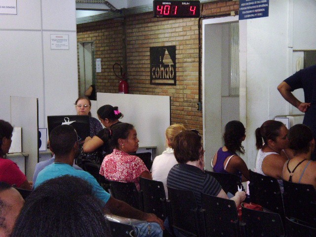 Cadastramento de interessados