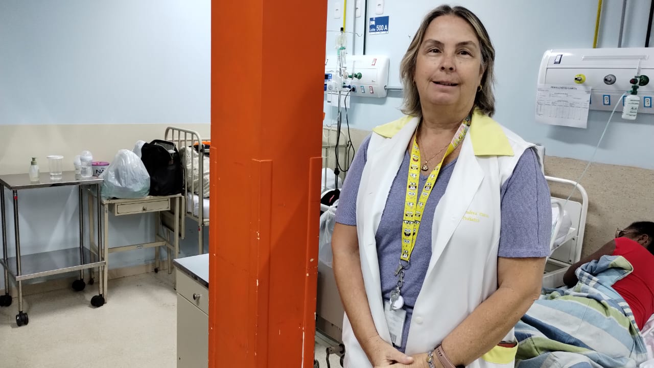 A coordenadora do PS, Andréa Leopoldina Tirico de Paiva