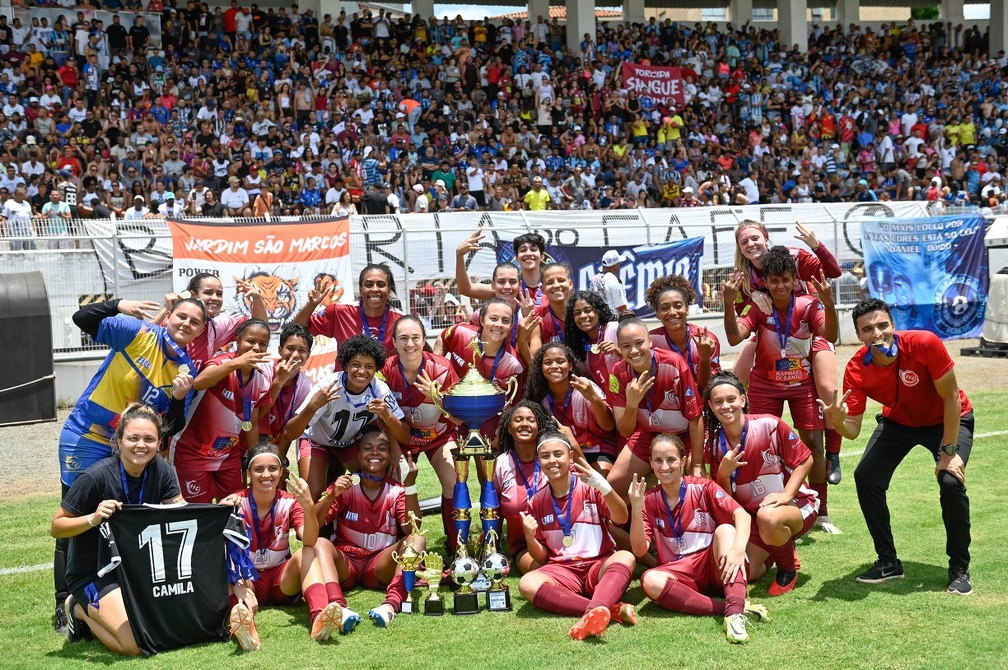 As campeãs do Futebol Feminino Campinas