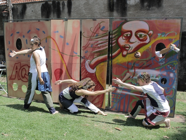 Encenação de situação dramática