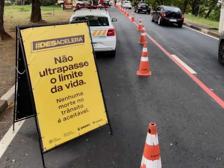 Operação foi na avenida José de Souza Campos (Norte-Sul), no sentido Guarani-Taquaral