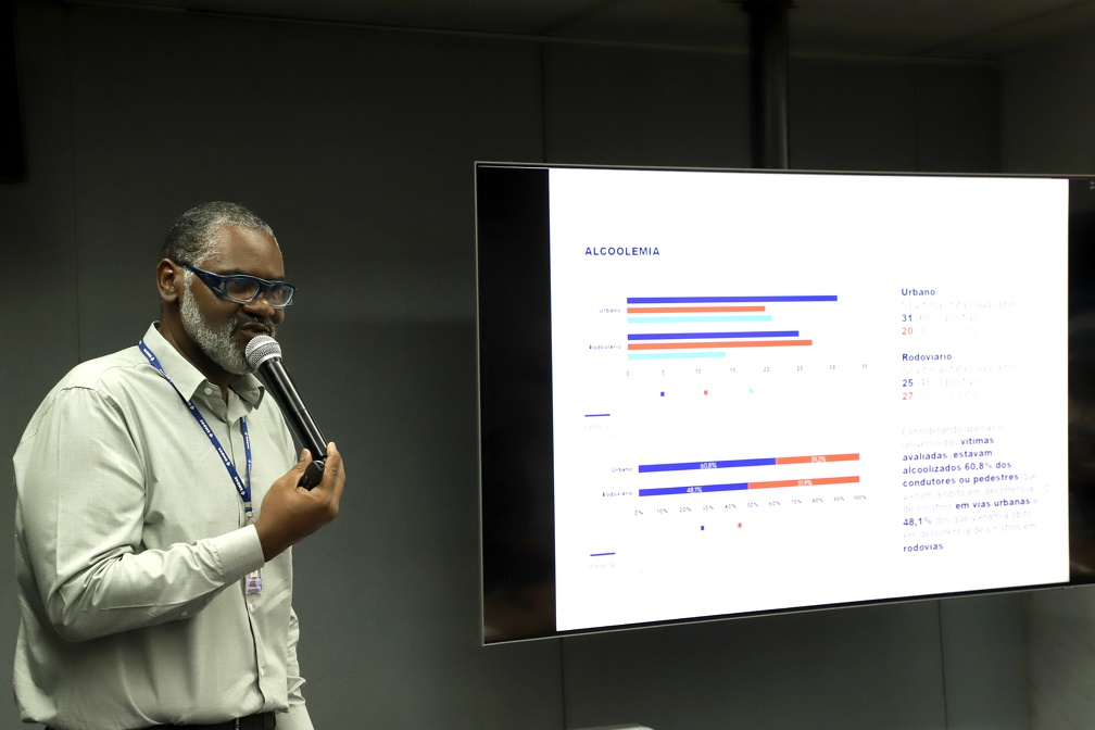 Anuário foi apresentado pelo coordenador de Gestão da Base de Dados da Emdec, Marcelo de Araújo Antônio