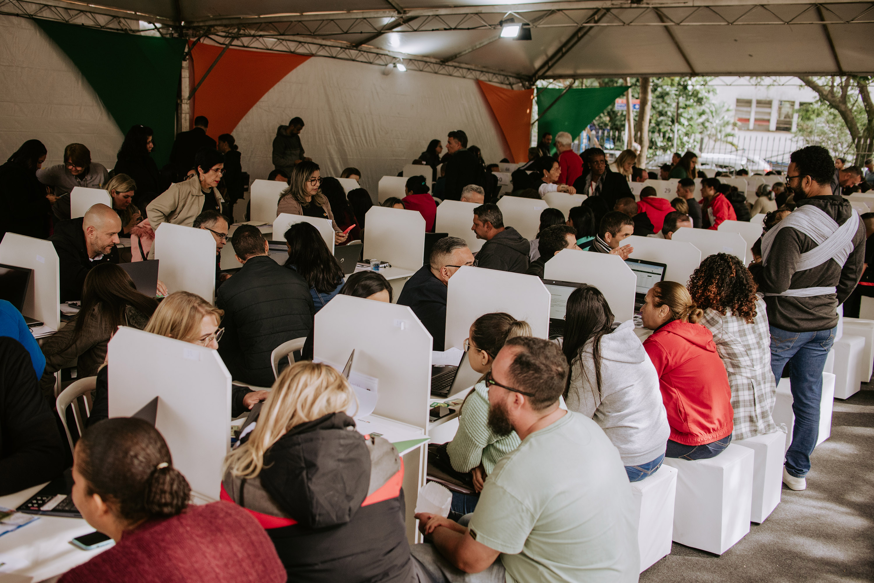 Evento terá cerca de 200 postos de atendimento em uma estrutura de cerca de 800 metros quadrados montada na sede da Cohab Campinas