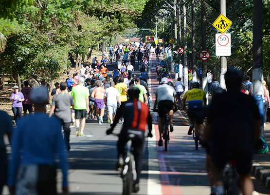 Operação da ciclofaixa de lazer Taquaral / Norte-Sul será compartilhada com os participantes da corrida