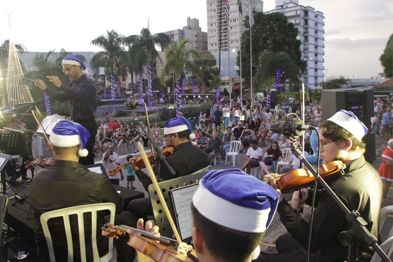 O concerto da Orquestra Patrulheiros de Campinas abriu o evento