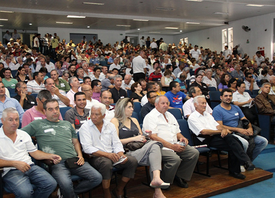 Auditória lotado
