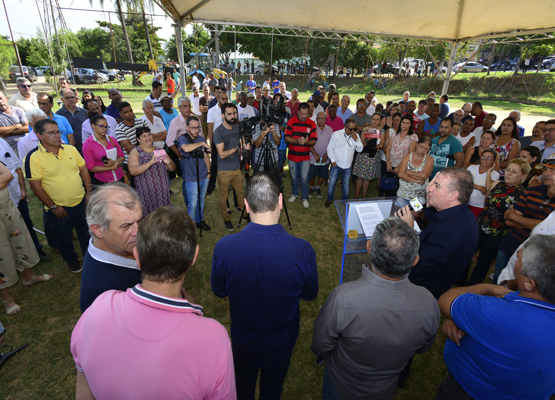 Prefeito fala em evento