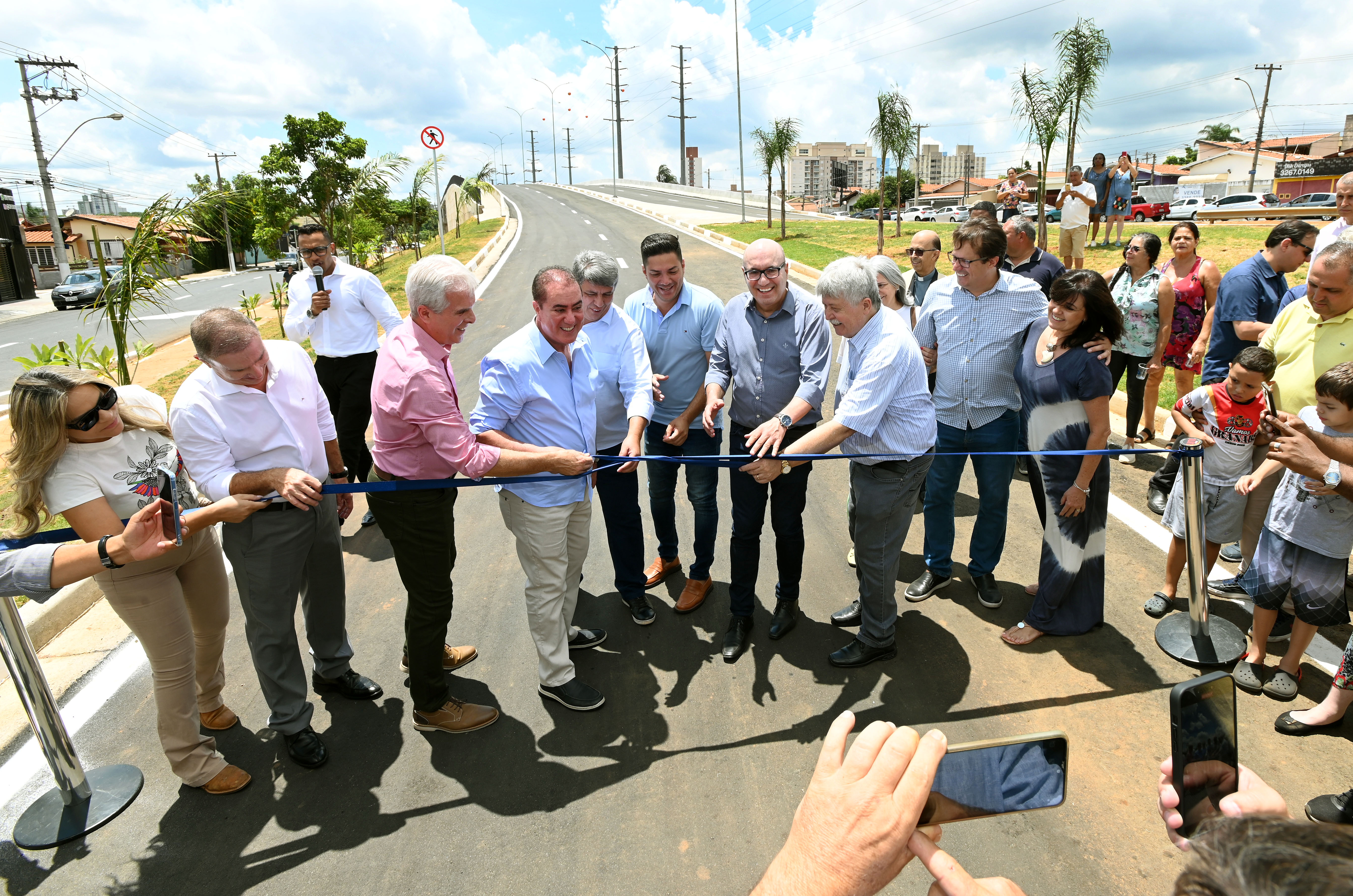 Autoridades presentes no evento