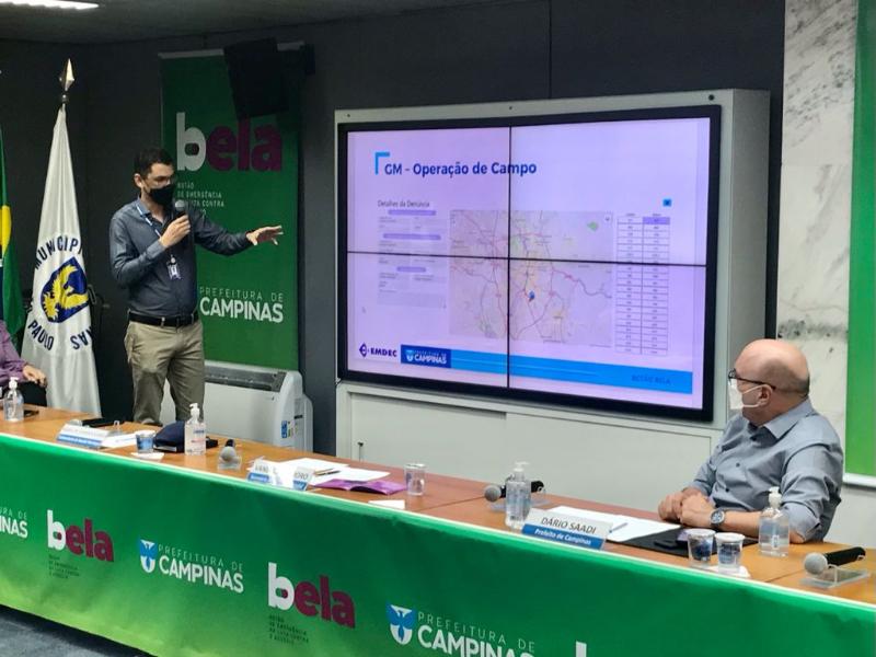 Técnicos da Emdec explicaram uso do aplicativo