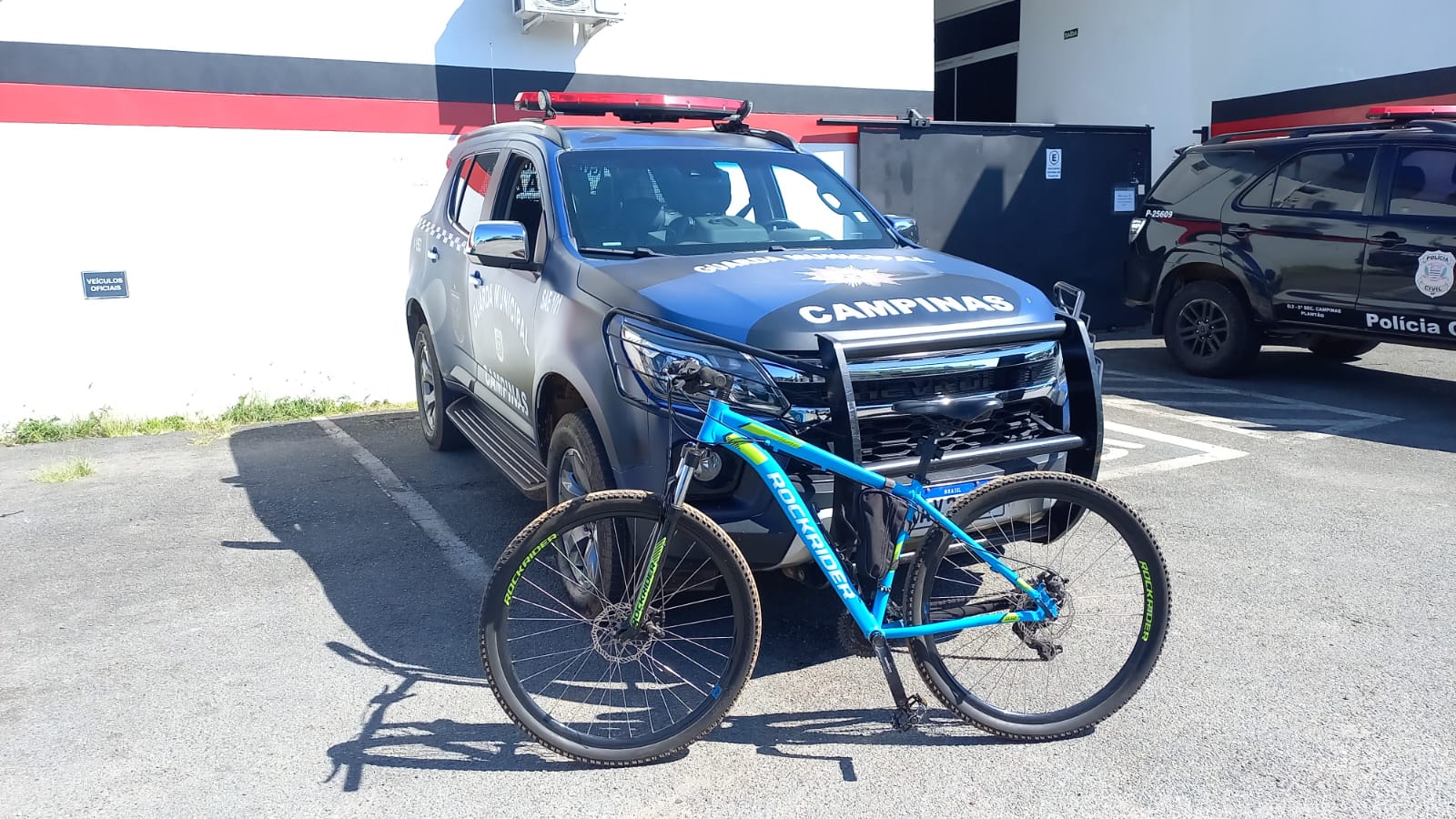 Bicicleta furtada foi o início da história