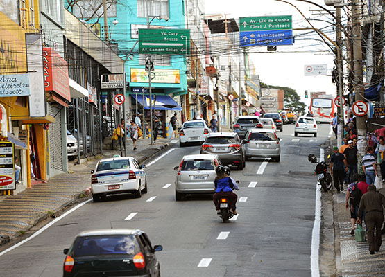 Estudo orientou implantação de novas faixas