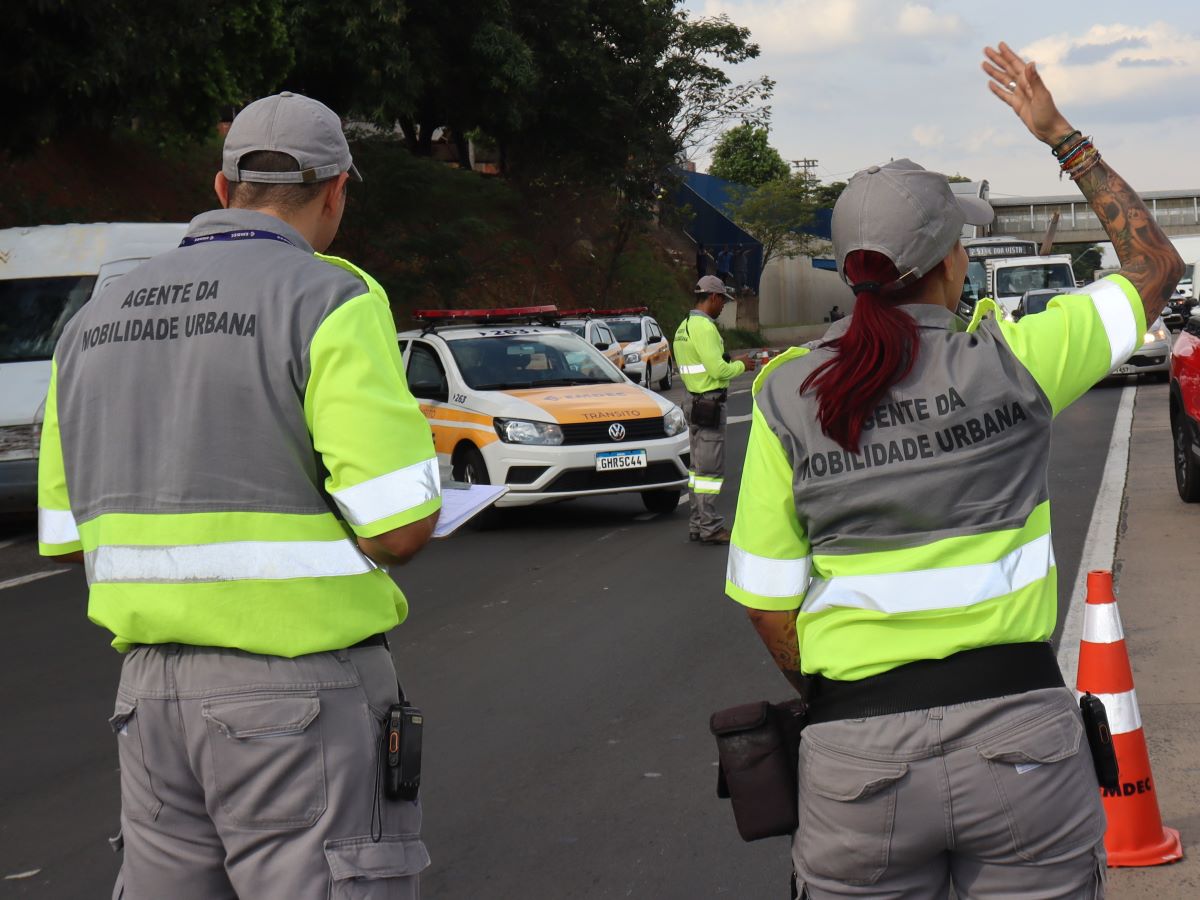 Agentes da Mobilidade Urbana vão sinalizar o local