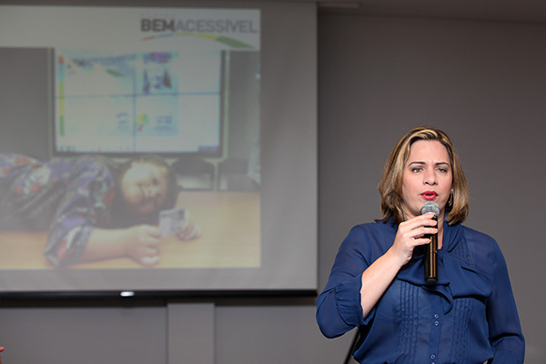 Fernanda Sunega Emmanuelle Alkmin esteve presente no evento