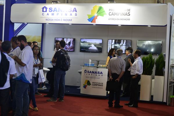 A Sanasa mantem estande para divulgar trabalho realizado em Campinas