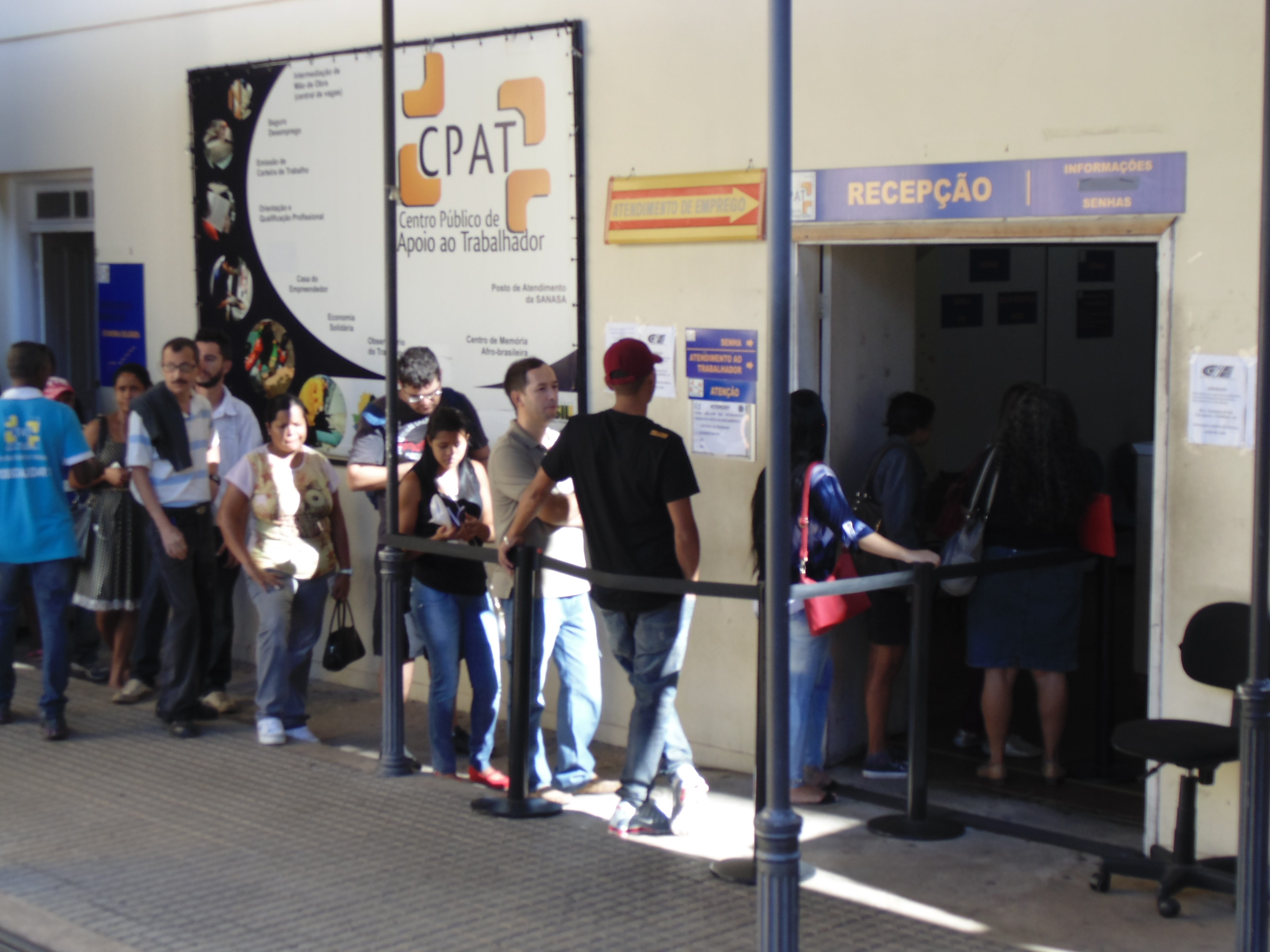 Fila no CPAT