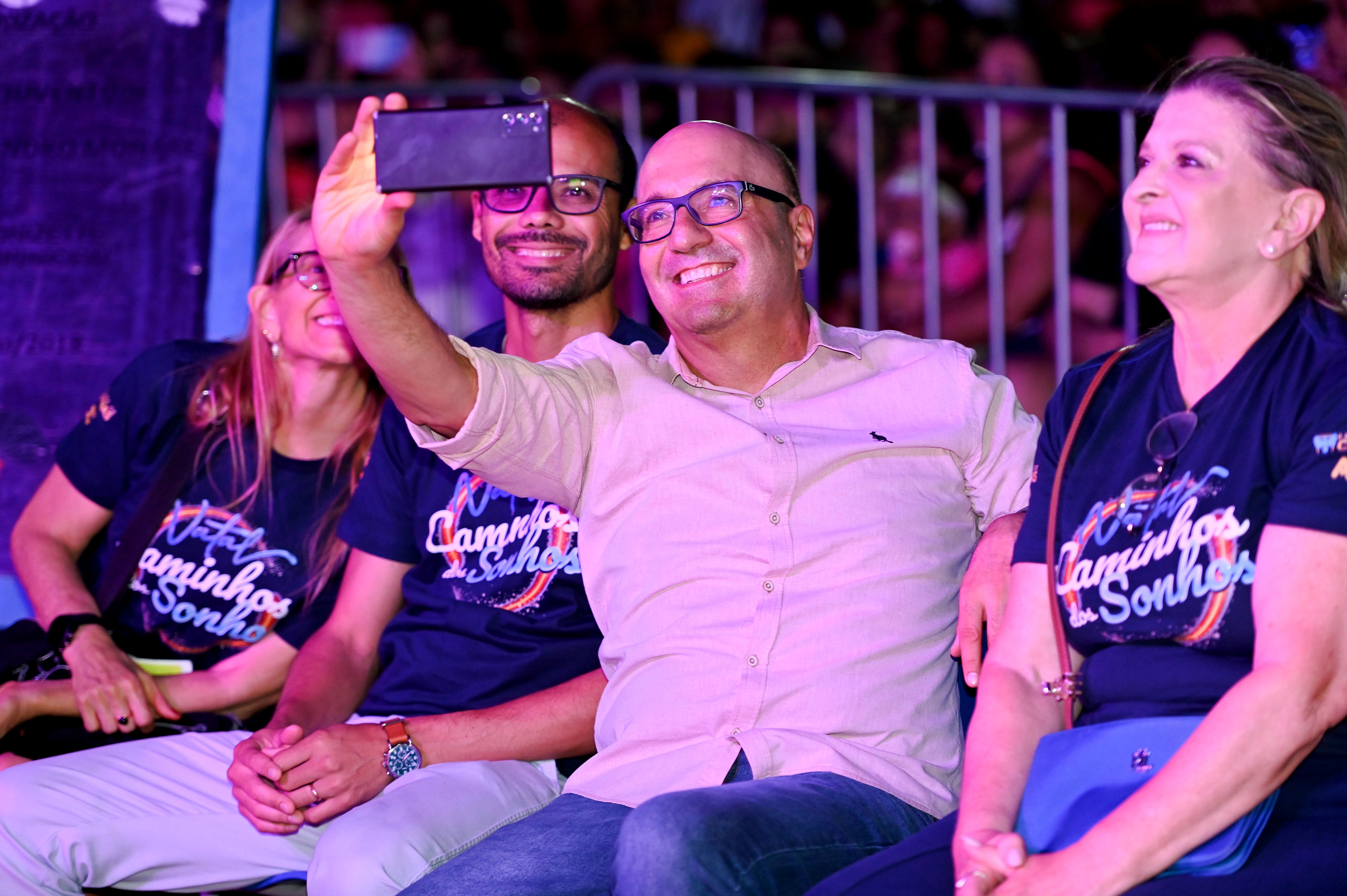 Prefeito Dário Saadi no evento de sexta-feira à noite