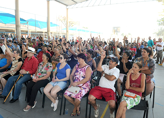 Comunidade participa do evento