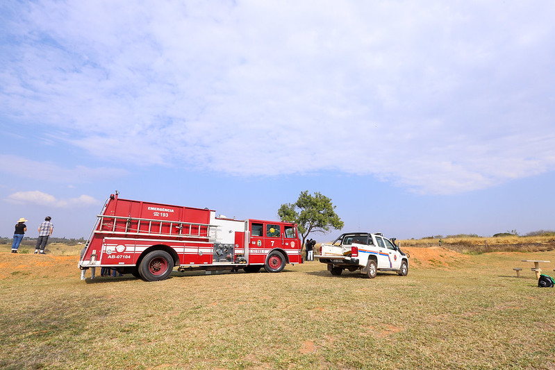 Bombeiros deram orientações