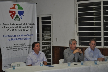 Técnicos da Emdec durante pré-conferência no São Quirino