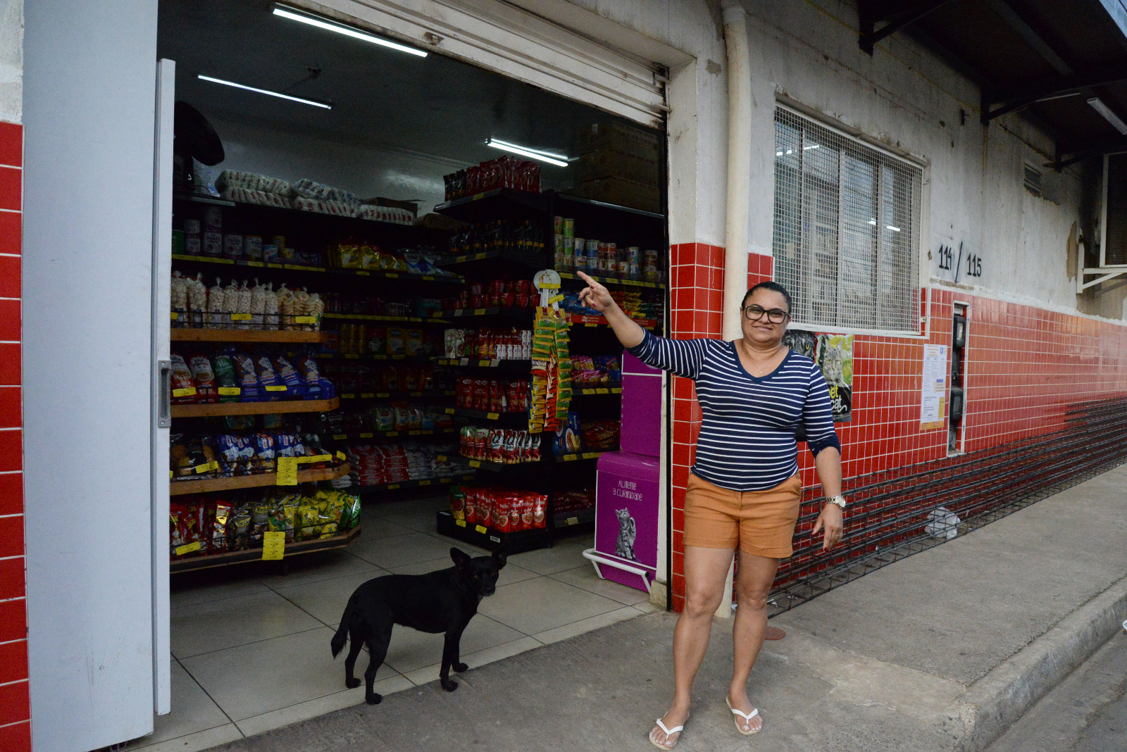 Proprietária de uma padaria e mercearia no bairro, Francisca viu as mudanças chegarem ao São Marcos