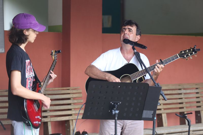 Evento conta com música 