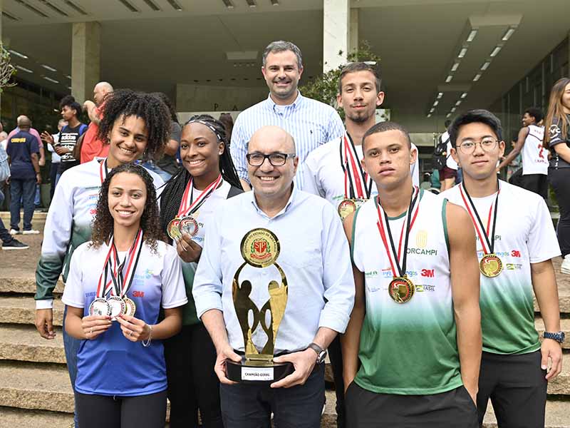 Turma do atletismo: reflexo de um bom trabalho