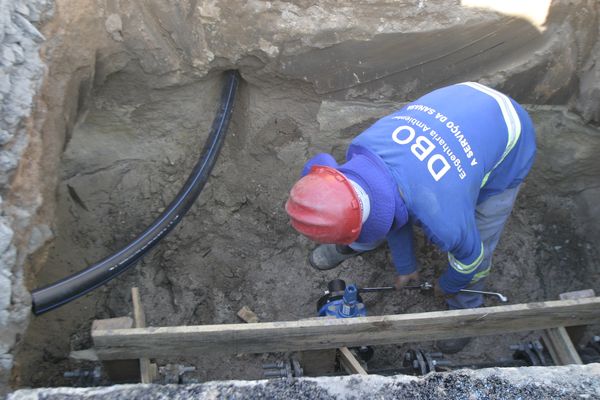 Obras serão realizadas pelo método pipe bursting