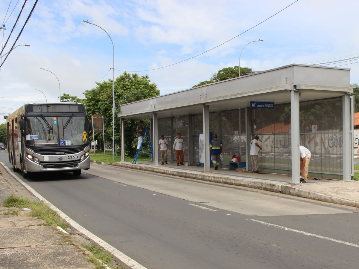 O tempo de deslocamento entre os dois terminais é de cerca de 10 minutos