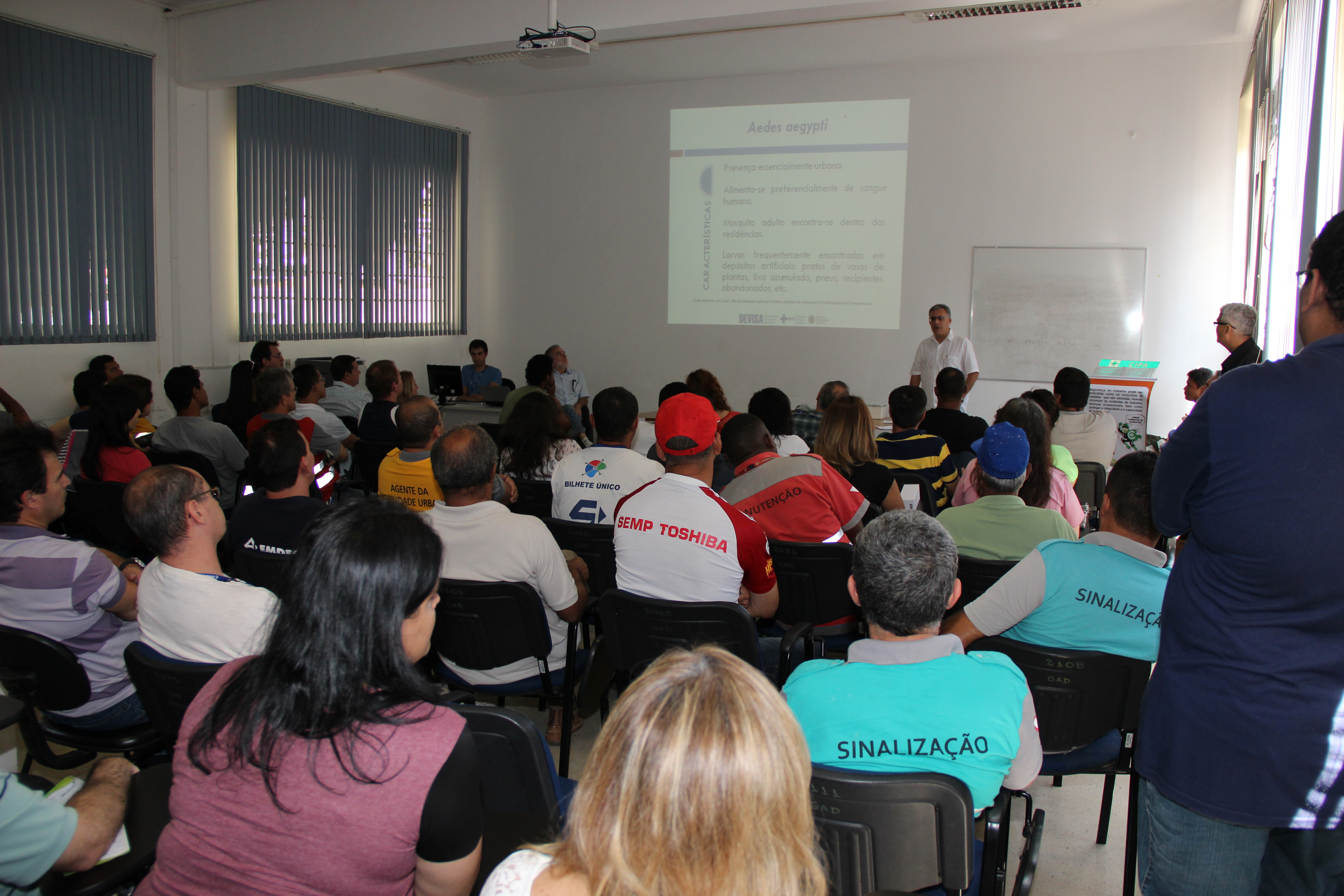 Servidores da Emdec engajaram-se no combate ao Aedes