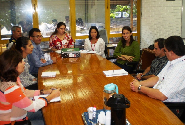 Equipe de Sorocaba em visita a Campinas