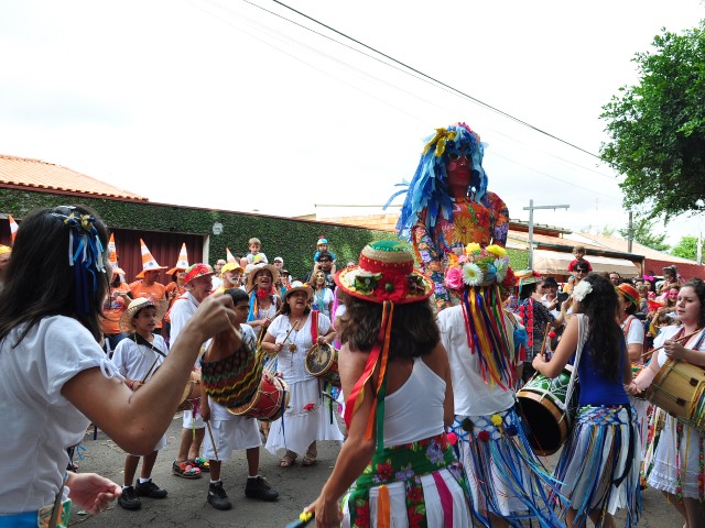 Desfile dos foliões em bloco no ano passado