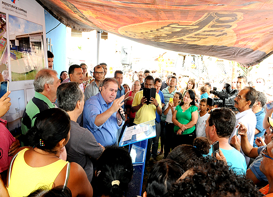 Jonas fala da dívida social para com o bairro