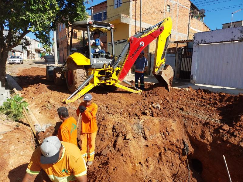 Equipe da Secretaria de Serviços Públicos iniciou trabalhos em 25 de abril