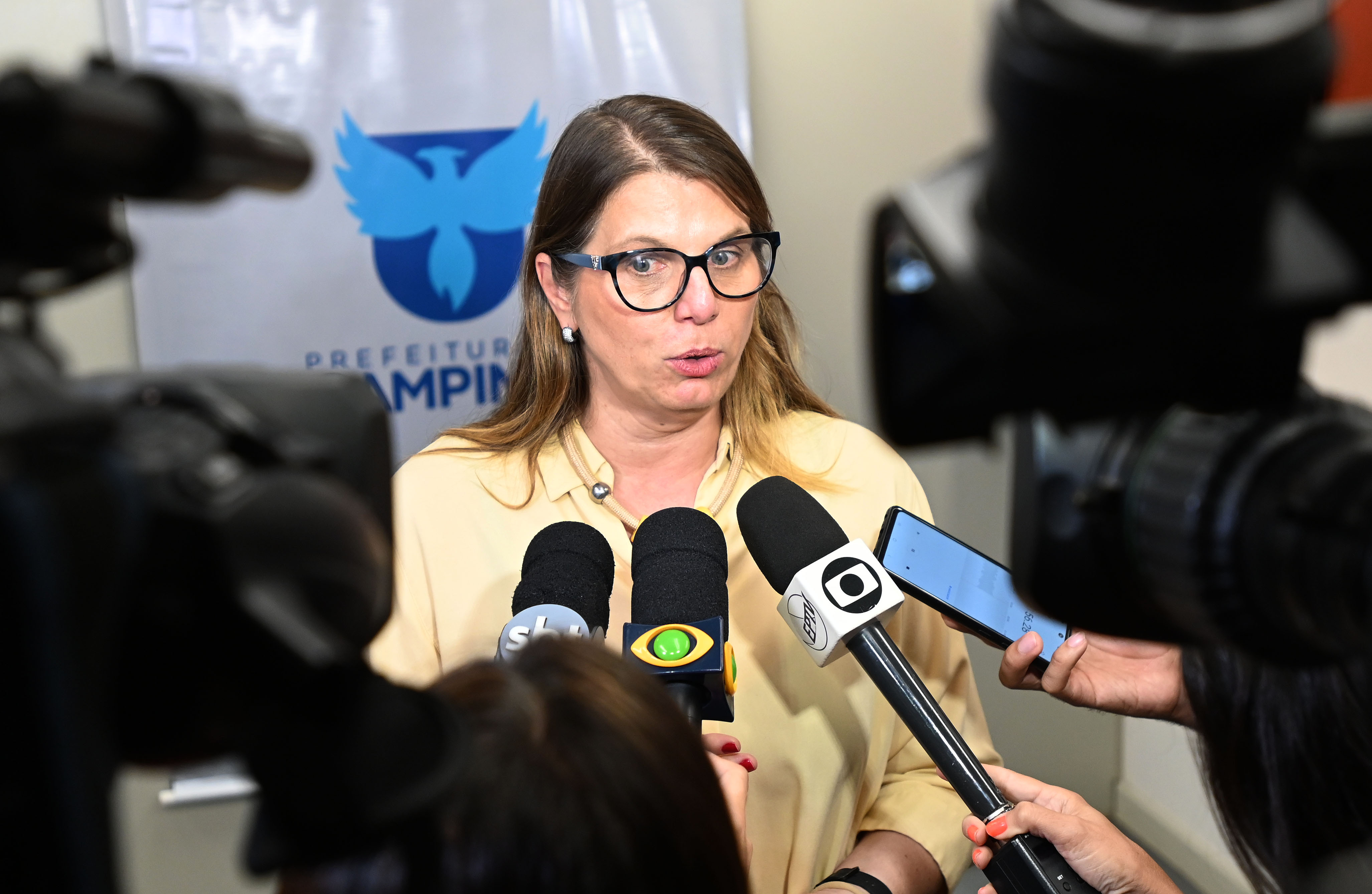 Andrea von Zuben reforçou: importante receber os agentes de saúde