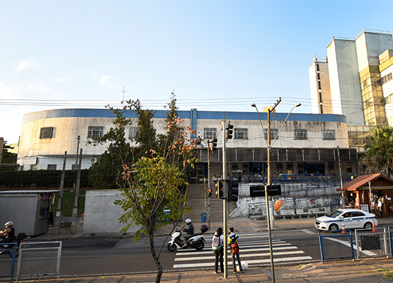 Fachada do Hospital Mário Gatti