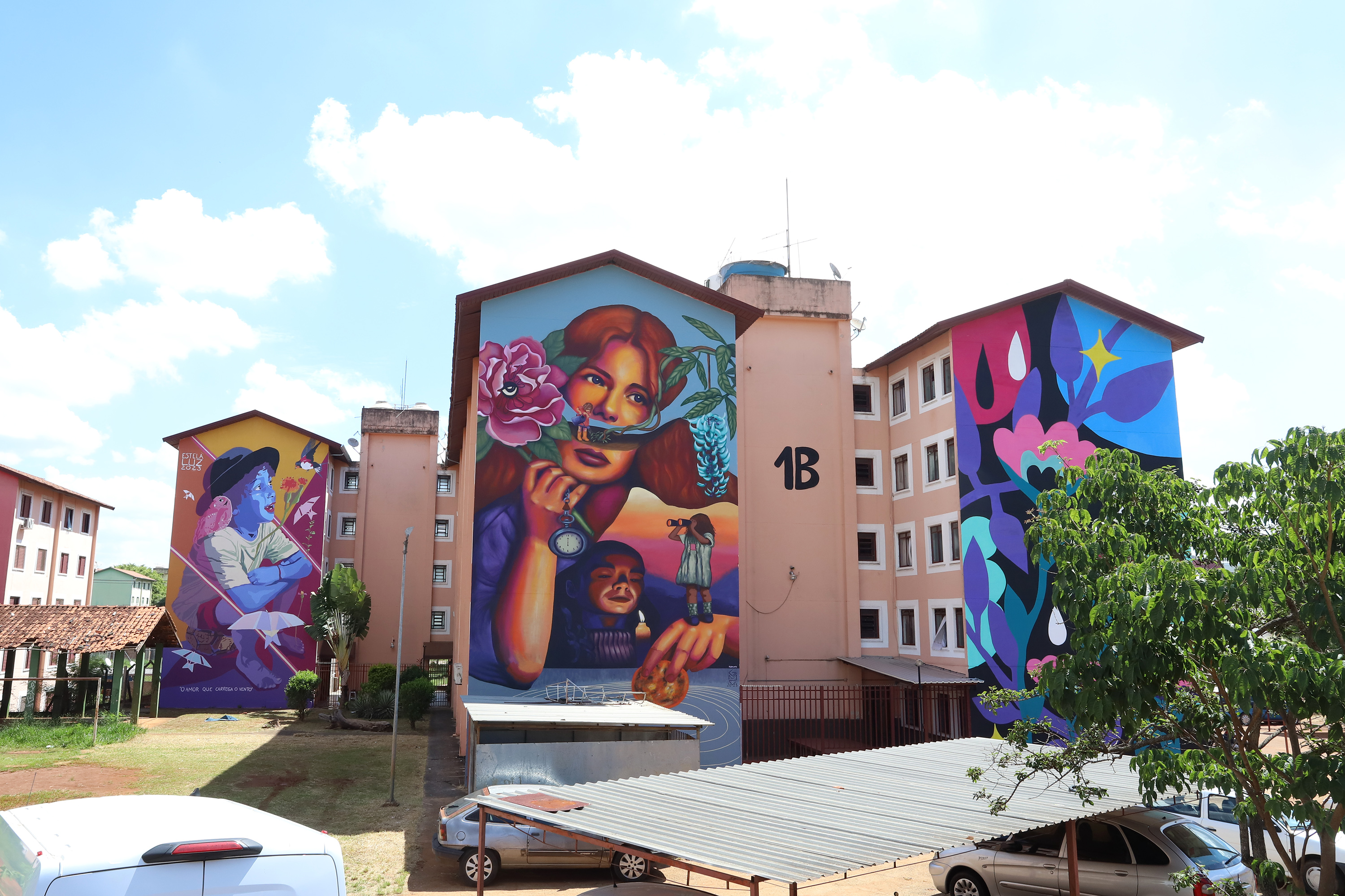 Artistas mudam a paisagem do CDHU Padre Anchieta