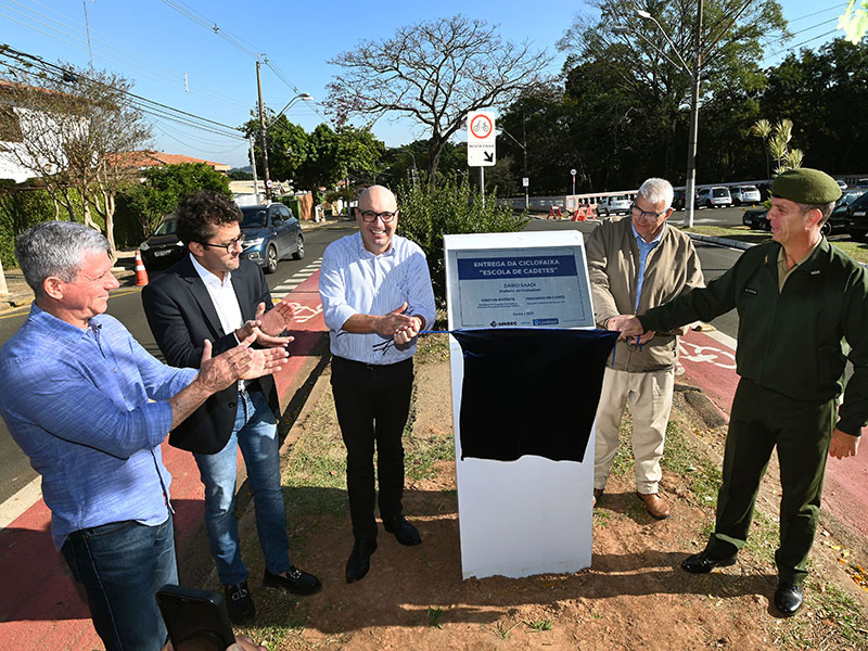 Prefeito ressaltou importância do ciclismo da ampliação das rotas cicloviárias em Campinas